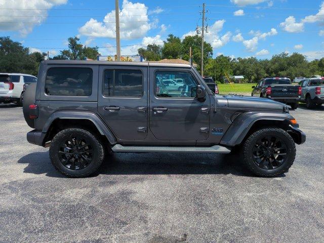 used 2021 Jeep Wrangler Unlimited 4xe car, priced at $27,484