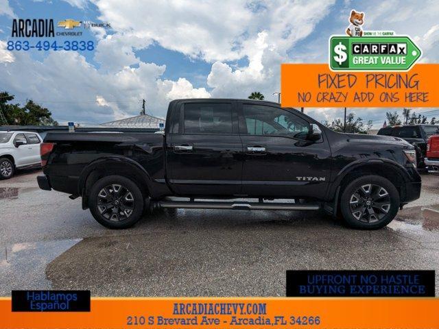 used 2021 Nissan Titan car, priced at $42,391