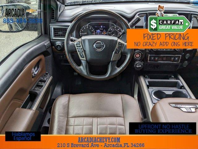 used 2021 Nissan Titan car, priced at $42,391