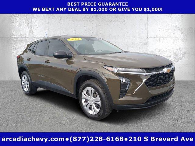 used 2024 Chevrolet Trax car, priced at $18,984