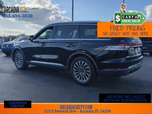 used 2022 Lincoln Aviator car, priced at $31,784