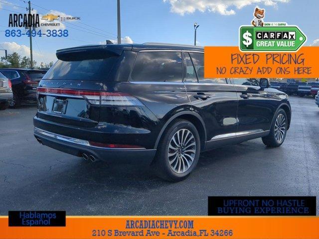 used 2022 Lincoln Aviator car, priced at $31,784