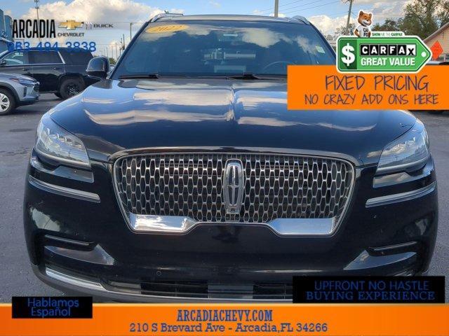 used 2022 Lincoln Aviator car, priced at $31,784