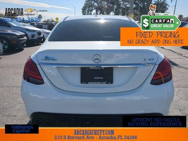 used 2020 Mercedes-Benz AMG C 43 car, priced at $33,600