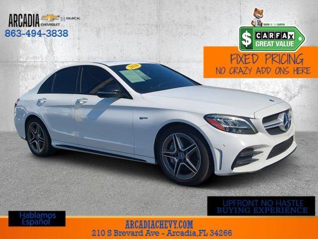 used 2020 Mercedes-Benz AMG C 43 car, priced at $33,600