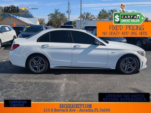 used 2020 Mercedes-Benz AMG C 43 car, priced at $33,600