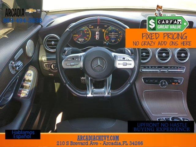 used 2020 Mercedes-Benz AMG C 43 car, priced at $33,600