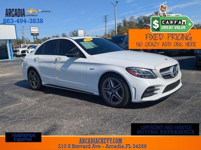 used 2020 Mercedes-Benz AMG C 43 car, priced at $33,600