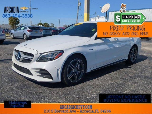 used 2020 Mercedes-Benz AMG C 43 car, priced at $33,600