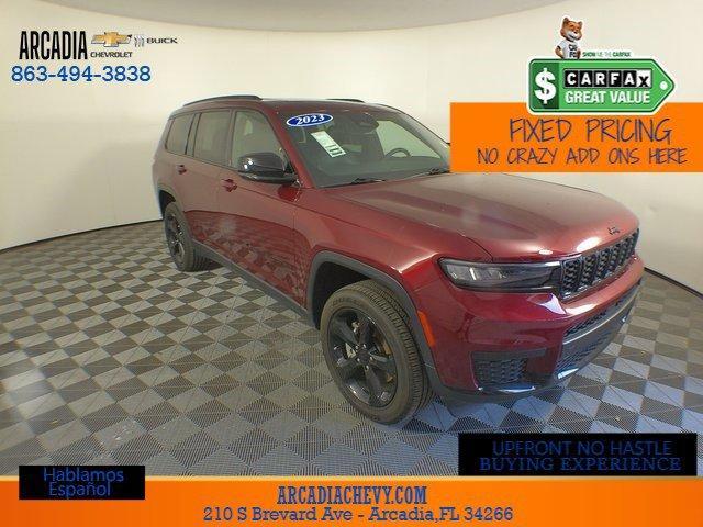 used 2023 Jeep Grand Cherokee L car, priced at $32,384