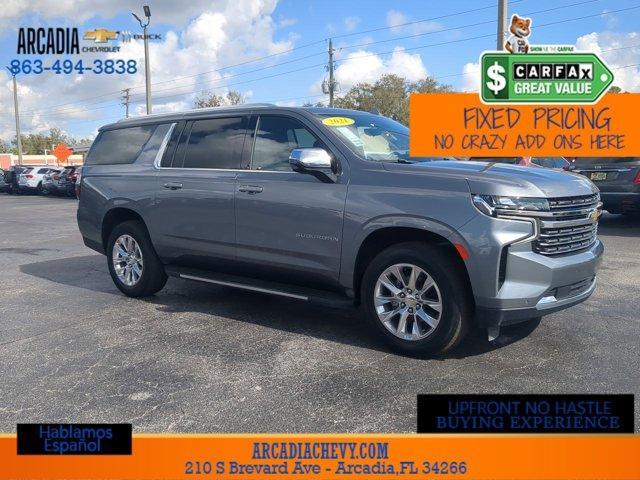 used 2021 Chevrolet Suburban car, priced at $49,111