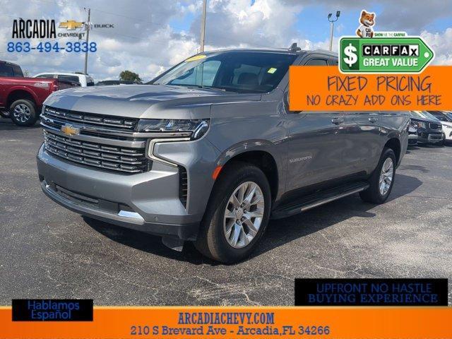 used 2021 Chevrolet Suburban car, priced at $49,111