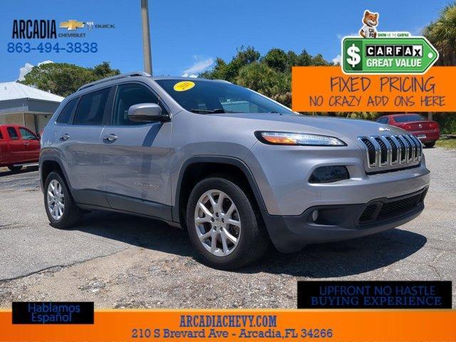 used 2018 Jeep Cherokee car, priced at $16,284