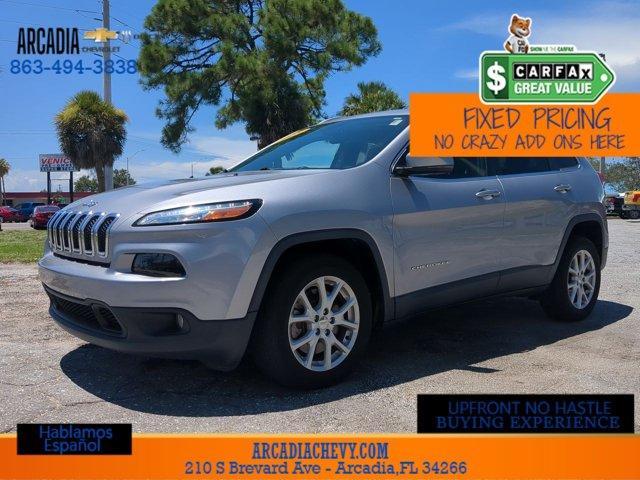 used 2018 Jeep Cherokee car, priced at $16,284