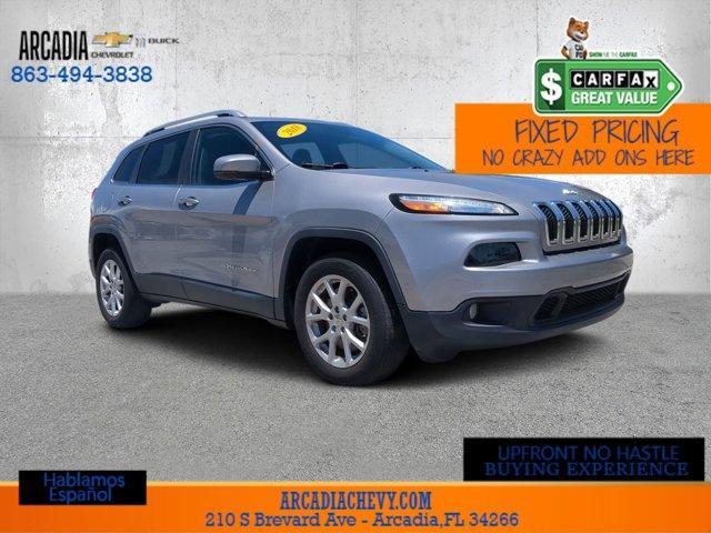 used 2018 Jeep Cherokee car, priced at $16,284