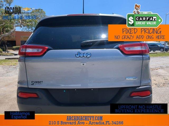 used 2018 Jeep Cherokee car, priced at $16,284