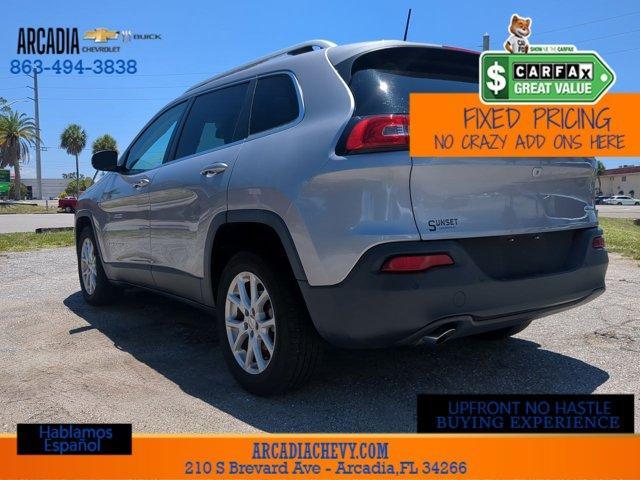 used 2018 Jeep Cherokee car, priced at $16,284