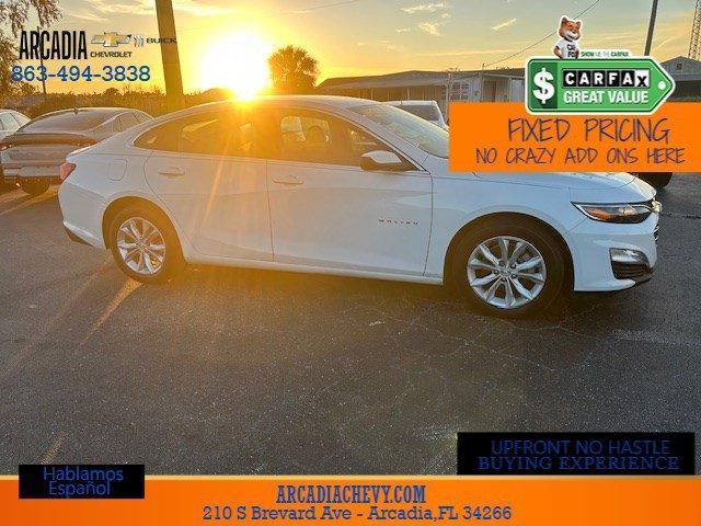 used 2023 Chevrolet Malibu car, priced at $19,884