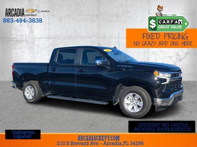 used 2022 Chevrolet Silverado 1500 car, priced at $27,884