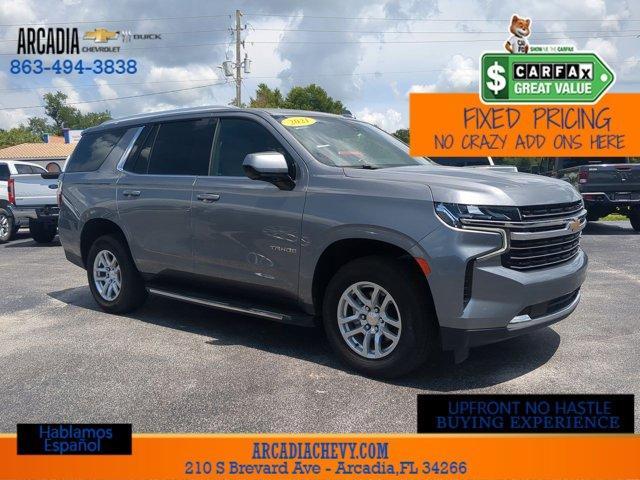 used 2021 Chevrolet Tahoe car, priced at $35,384