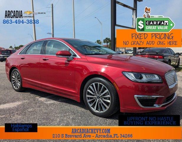 used 2020 Lincoln MKZ car, priced at $24,391