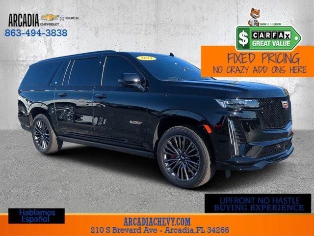 used 2024 Cadillac Escalade ESV car, priced at $142,984