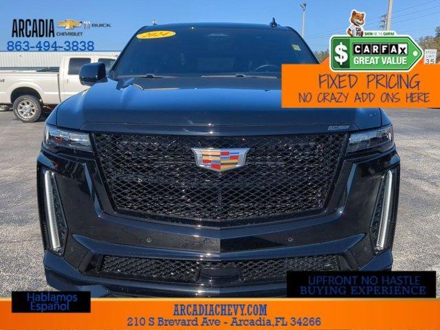 used 2024 Cadillac Escalade ESV car, priced at $142,984