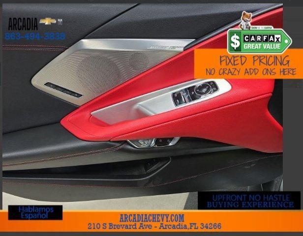 used 2023 Chevrolet Corvette car, priced at $64,984