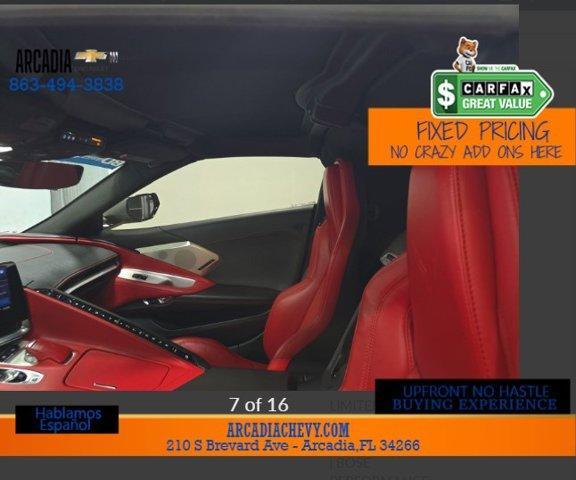 used 2023 Chevrolet Corvette car, priced at $64,984