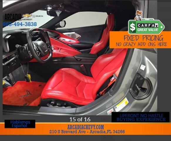 used 2023 Chevrolet Corvette car, priced at $64,984