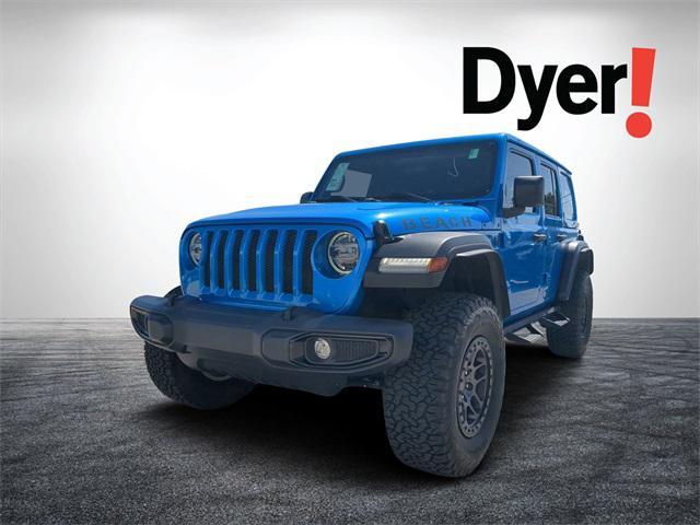 used 2022 Jeep Wrangler Unlimited car, priced at $38,999