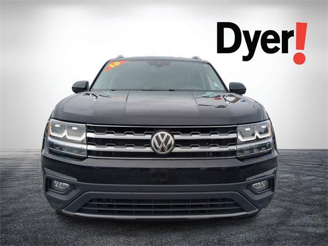 used 2018 Volkswagen Atlas car, priced at $15,999