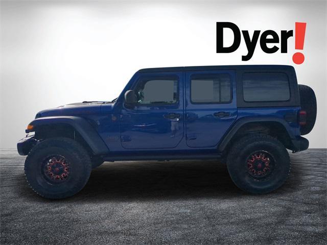 used 2020 Jeep Wrangler Unlimited car, priced at $36,999