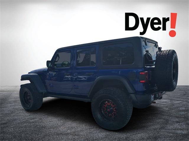 used 2020 Jeep Wrangler Unlimited car, priced at $36,999