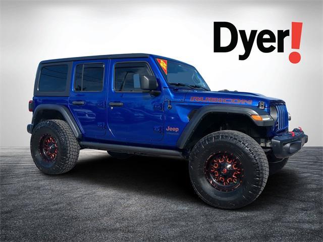 used 2020 Jeep Wrangler Unlimited car, priced at $36,999