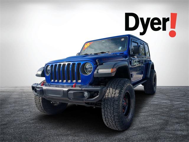 used 2020 Jeep Wrangler Unlimited car, priced at $36,999