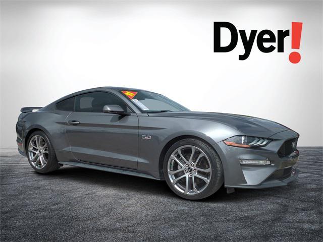 used 2021 Ford Mustang car, priced at $36,499