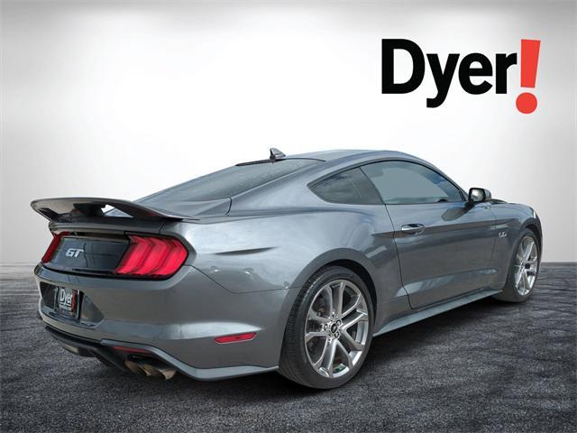 used 2021 Ford Mustang car, priced at $36,499