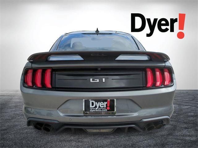 used 2021 Ford Mustang car, priced at $36,499