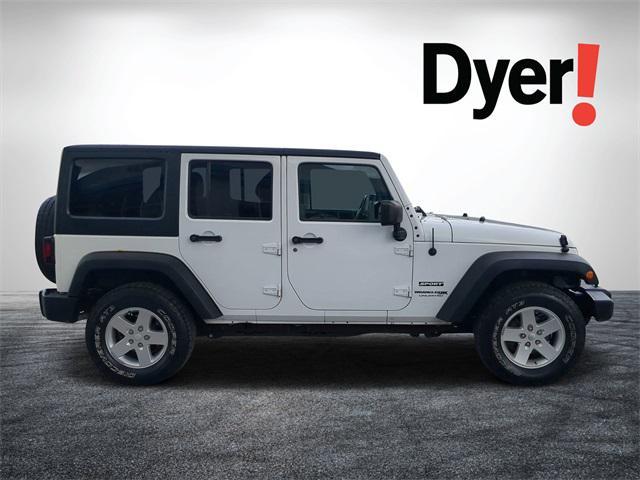 used 2018 Jeep Wrangler JK Unlimited car, priced at $19,999