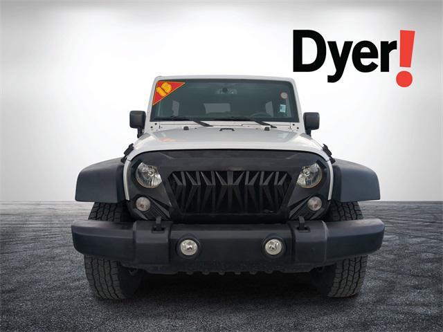 used 2018 Jeep Wrangler JK Unlimited car, priced at $19,999