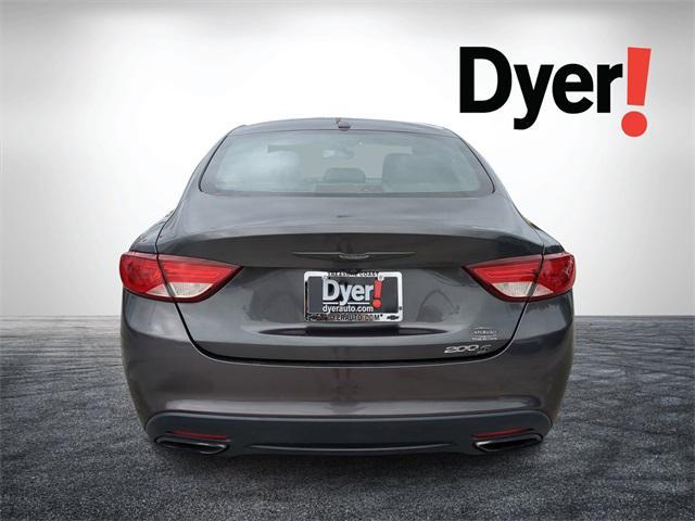 used 2015 Chrysler 200 car, priced at $5,999