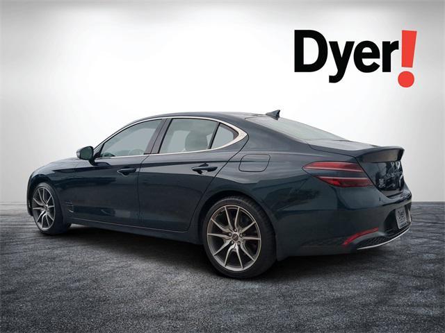 used 2023 Genesis G70 car, priced at $28,999