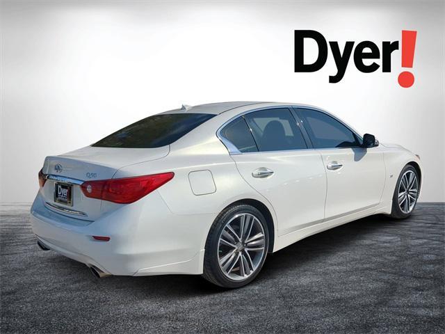 used 2015 INFINITI Q50 car, priced at $13,999