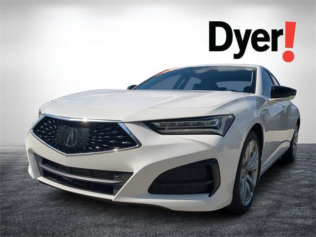 used 2021 Acura TLX car, priced at $25,999
