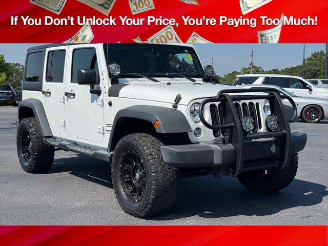 used 2015 Jeep Wrangler Unlimited car, priced at $18,362