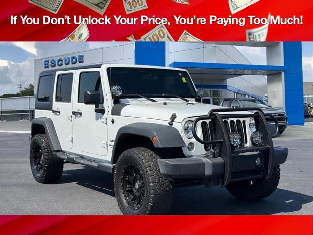 used 2015 Jeep Wrangler Unlimited car, priced at $18,362