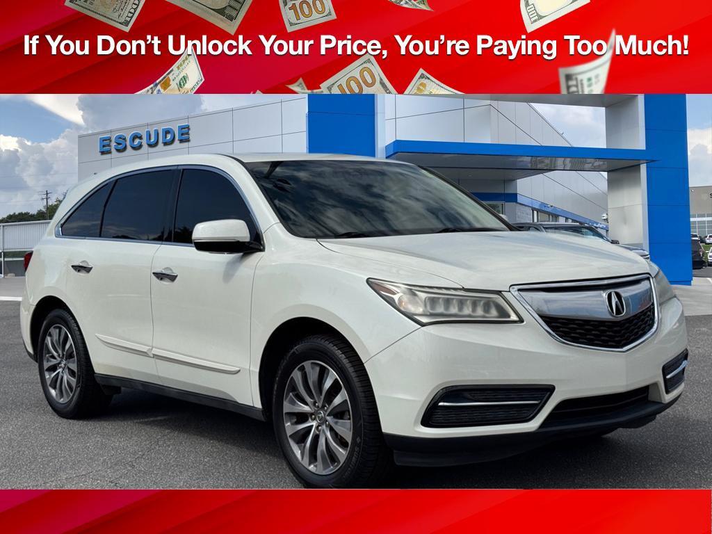 used 2015 Acura MDX car, priced at $15,862