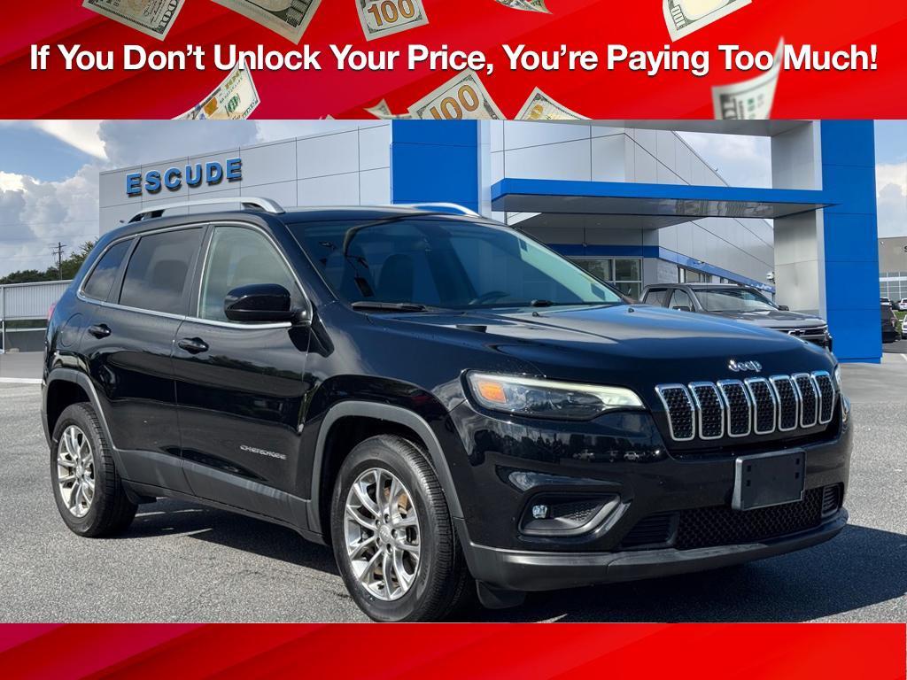 used 2019 Jeep Cherokee car, priced at $15,862