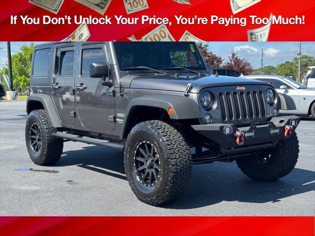 used 2014 Jeep Wrangler Unlimited car, priced at $18,862